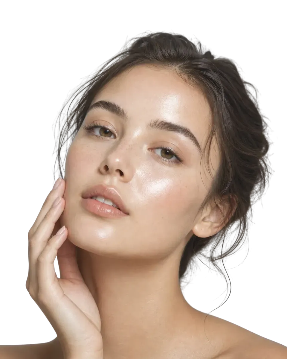 Patient with natural-looking results at Prism aesthetic clinic in Dubai